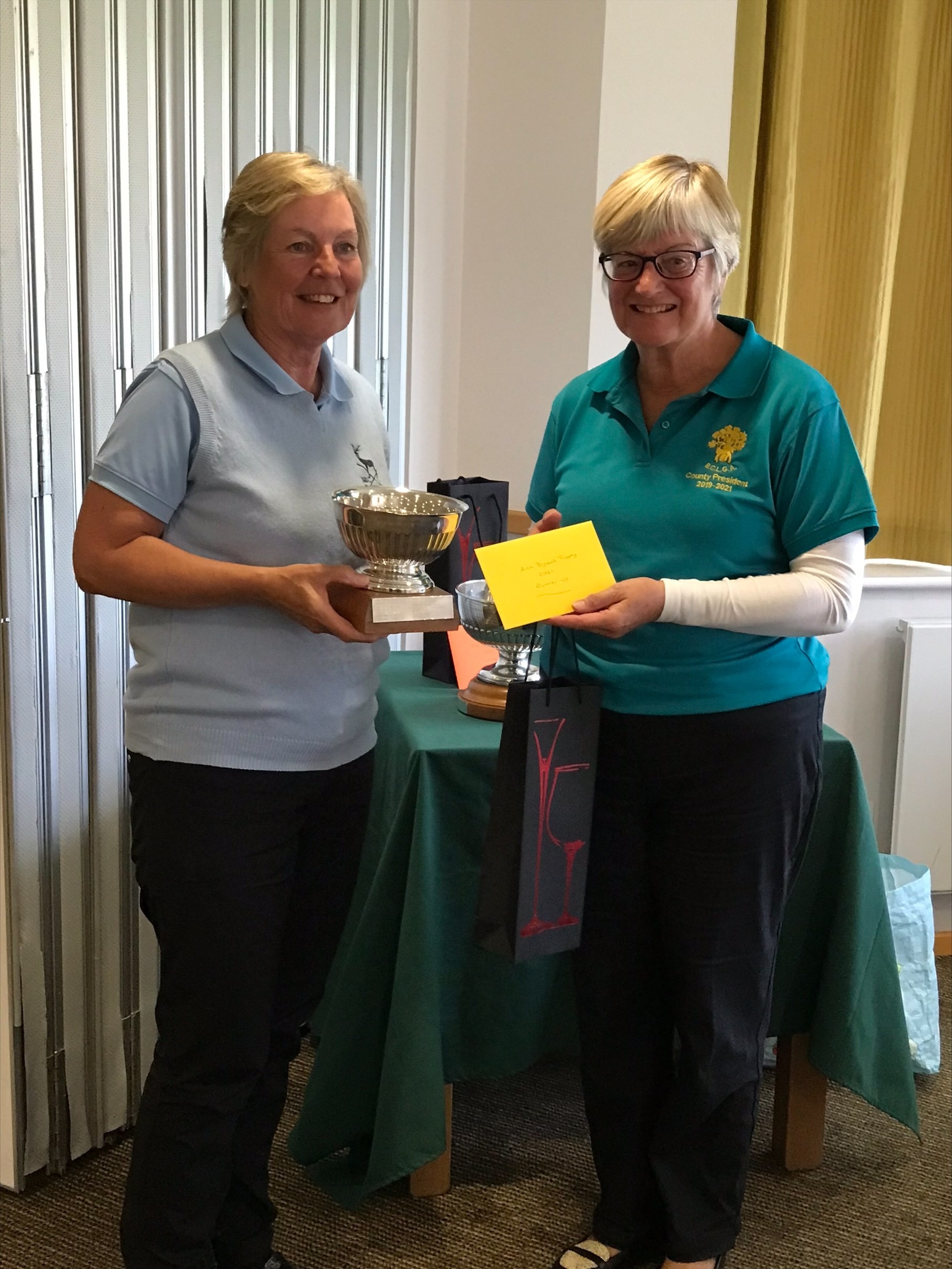 Gill Myers runner up